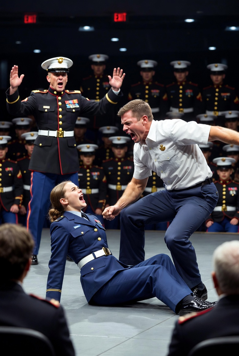My stepbrother kj;cke;d me in the stomach. At my Marine promotion ceremony, bl;o0d stained my white belt. “You just ass;au;lted a Marine—she’s pre;gna;nt!” the general roared. ‘She just lost the baby!’