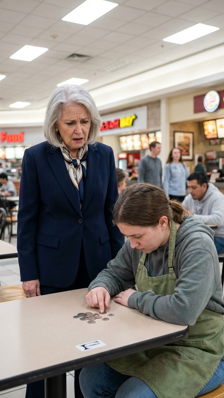 When I spotted my daughter in the mall food court, quietly counting loose coins, my heart sank. I asked, “Where’s the car we bought you?” She said her husband and mother-in-law had taken her car and money and were threatening to take her daughter. I smiled and said, “Don’t worry. I’ll handle this.” The next move was mine.