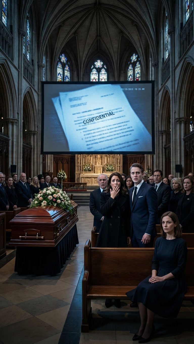 At my father’s funeral, my brother declared himself CEO and claimed $600 million. Suddenly, my father chuckled from the coffin….
