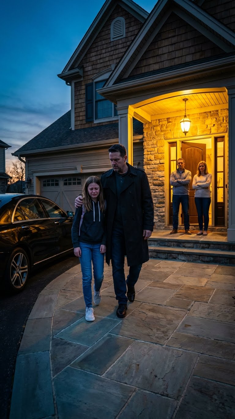 My wealthy uncle took me in when my parents left me behind at 13. Fifteen years later, my mom showed up at his will reading, expecting millions—until I shut her up and the lawyer arrived in horror.