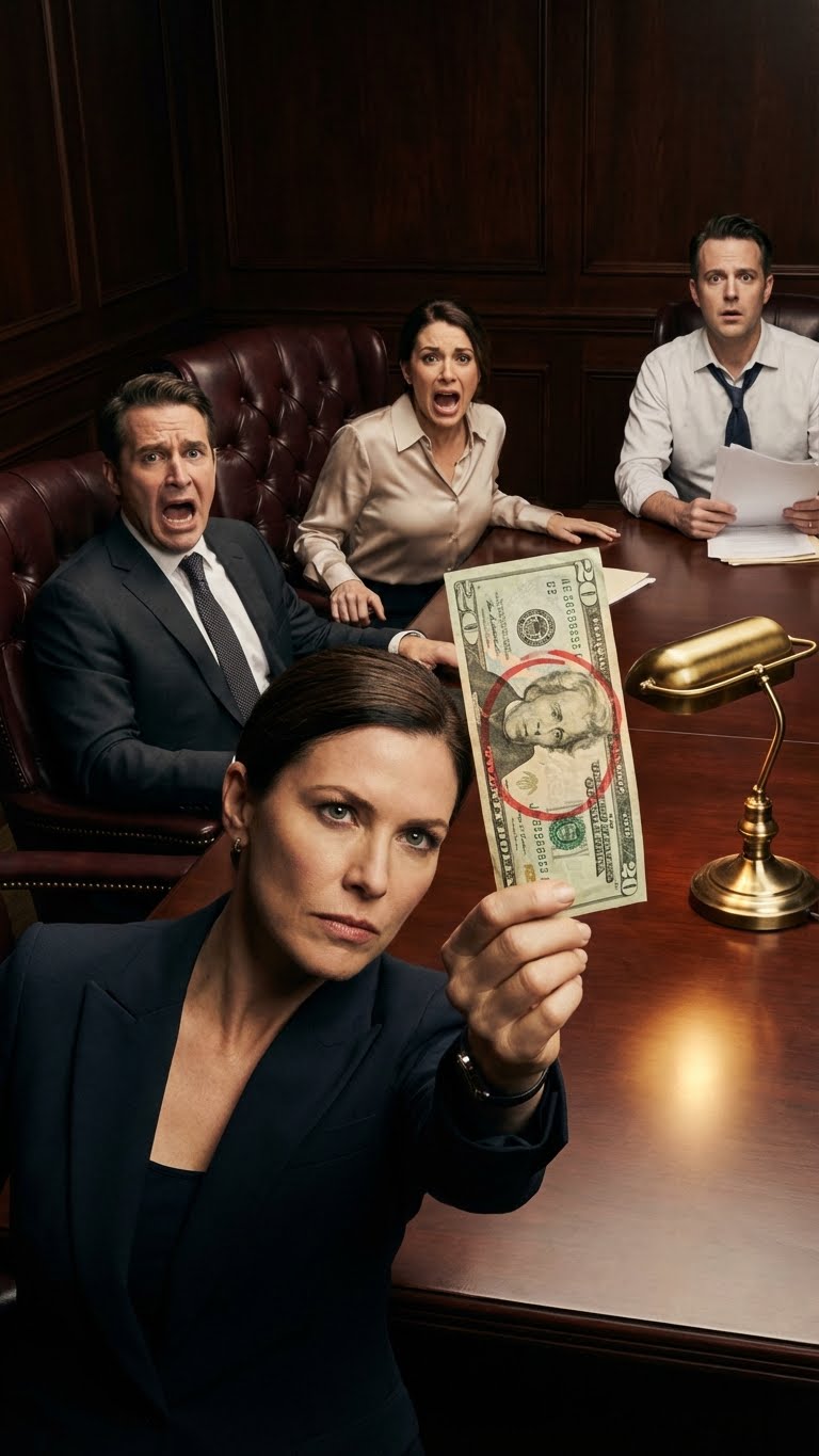 ‘Twenty dollars? That is it?’ Dad was laughing so hard he was crying. Grandpa left me nothing but a $20 bill. But the serial number was circled in red. Grandpa was an accountant. Numbers meant something. I drove to his bank and said the number. The manager’s face changed…”
