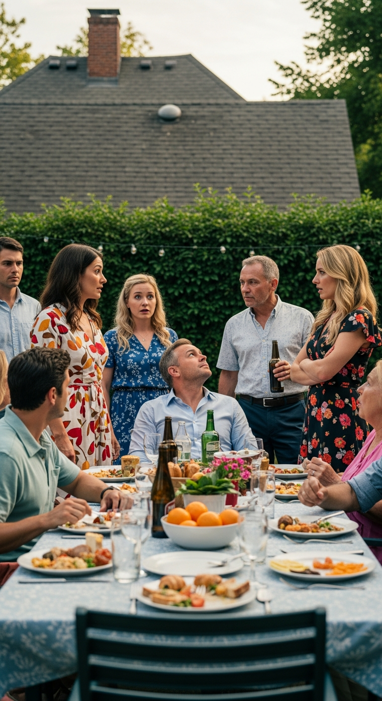 At the BBQ, my wife joked, “Who wants to trade my husband? He’s low-maintenance but has no ambition!” Her recently divorced neighbor smirked and said, “I’ll take him.” My wife’s smile vanished when the neighbor added, “So… when should I pick him up?”