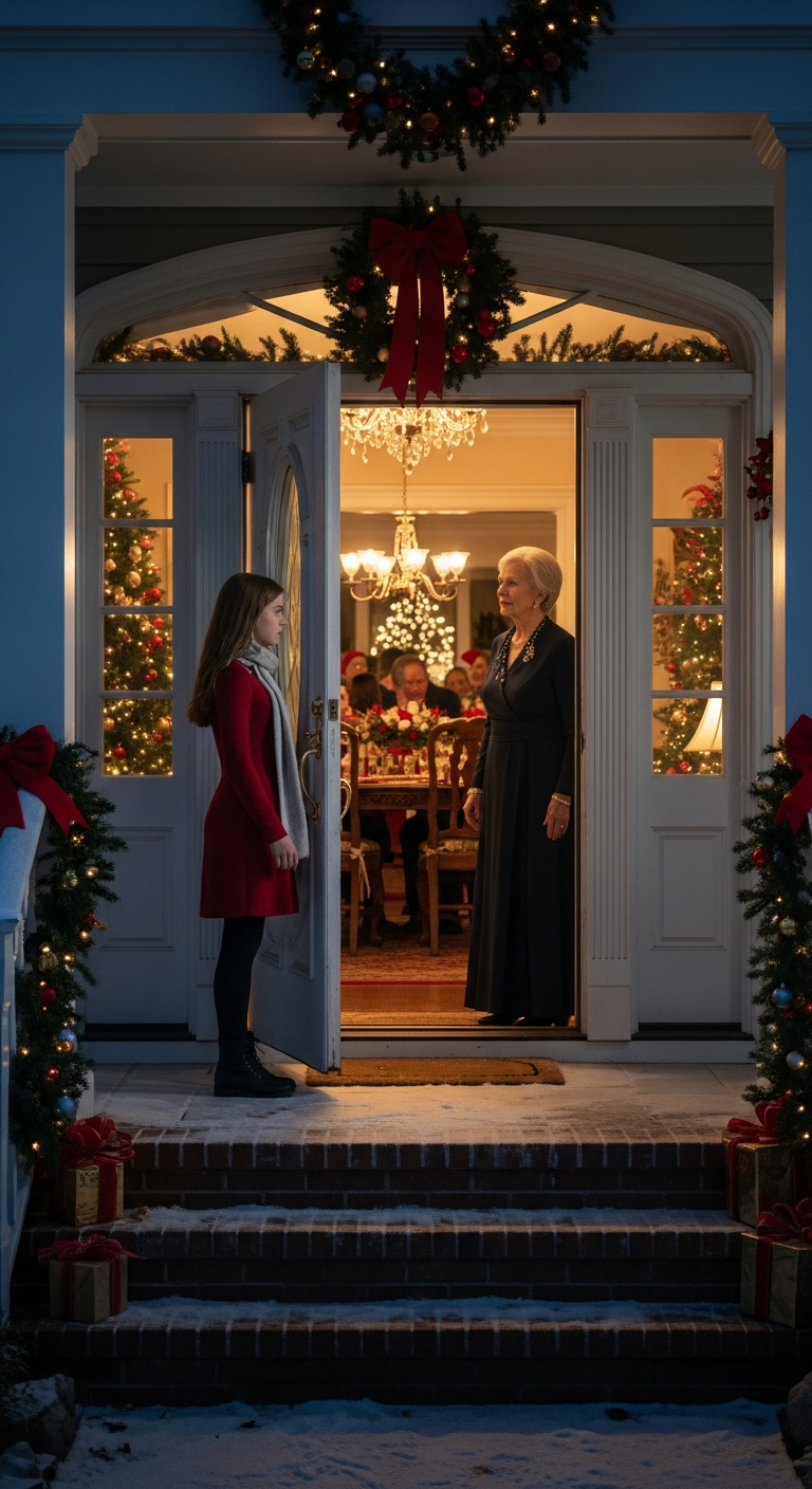 While I was working Christmas Eve in the ICU, my daughter went to my parents’ house.Grandma opened the door and said, “We don’t know you. You must be at the wrong address,” then slammed it shut.My brother texted, “We couldn’t let her in — you know my son doesn’t like her.” I said nothing. I just did this. Next morning, they got the formal letter — then…