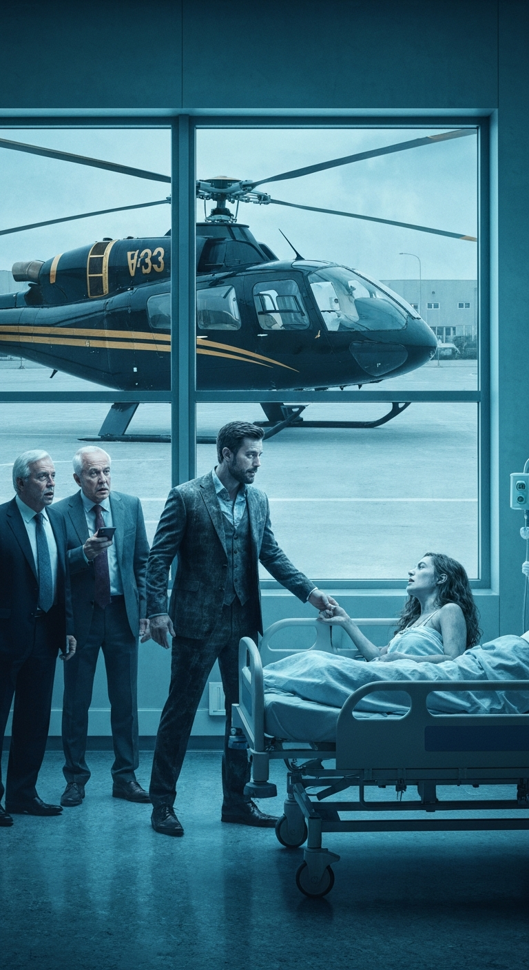My Family Left Me Dying In The ER While They Argued About The Hospital Bill When My Heart Stopped For The Third Time, They Walked Out To Grab Dinner But When The Thunderous Roar Of Rotor Blades Shook The Windows At Mercy General And My Billionaire Husband’s..