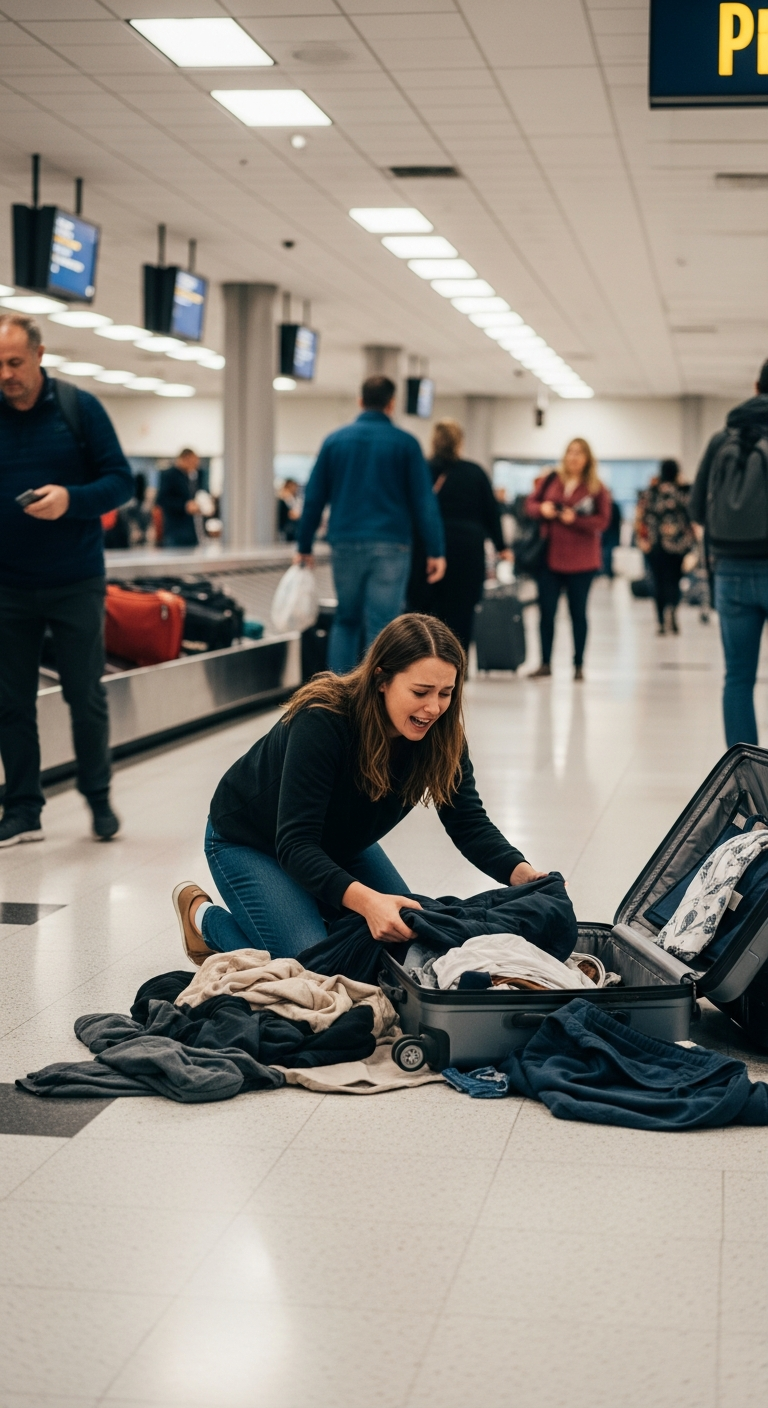 I texted the family group chat, “Flight lands at 5 p.m. — can someone pick me up?” I had just buried my husband overseas. My brother replied, “We’re busy — try Uber.” My mom added, “Why didn’t you plan better?” I simply wrote, “No worries.” What they saw on the news that night made them drop their phones…