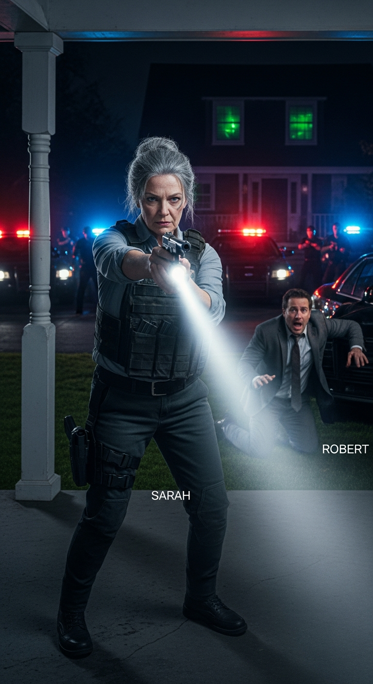 My daughter arrived at midnight with broken lips and terror in her eyes. “Mom, Robert hit me…” she sobbed. My blood boiled. I reached for my badge, called my lawyer, and vowed: “He just made war on the wrong mother.”