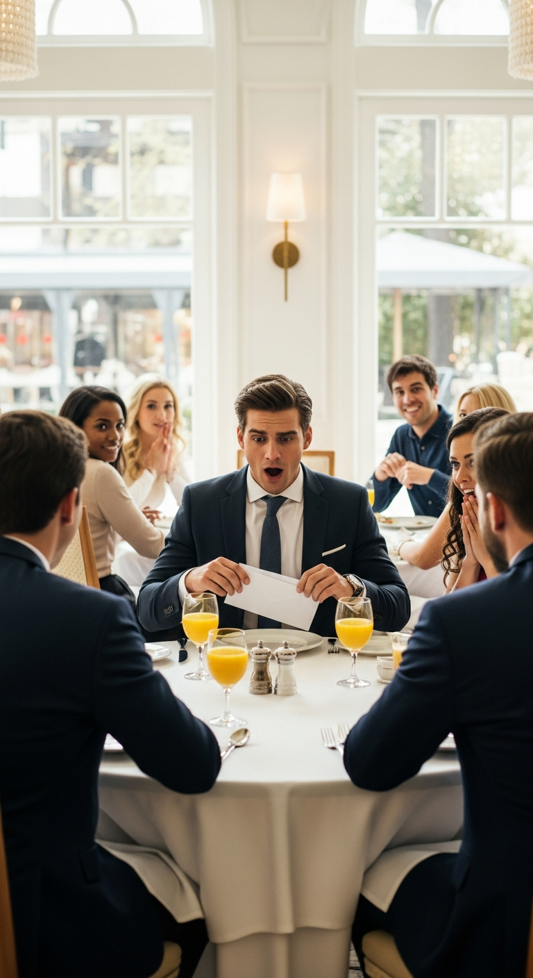 My fiancé said, “Stop introducing me as your future husband. It makes me look like I settled.” I replied, “Good to know.” That evening, I quietly removed my name from every guest list he had added me to. Two days later, he walked into a brunch with his friends, and the moment he saw what was placed at his seat, he forgot how to breathe.
