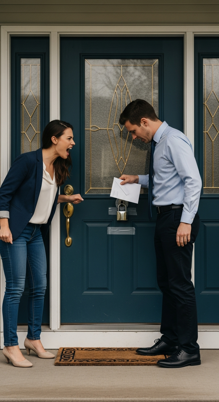 “I need the money tomorrow!” my son ordered, handing me his wife’s $300,000 debt. “And no delays,” he repeated. I simply said, “Okay.” Hours later, I boarded a flight. When they came to my house to grab the cash, they found only a locked door and an envelope. When they opened it… they started to scream.