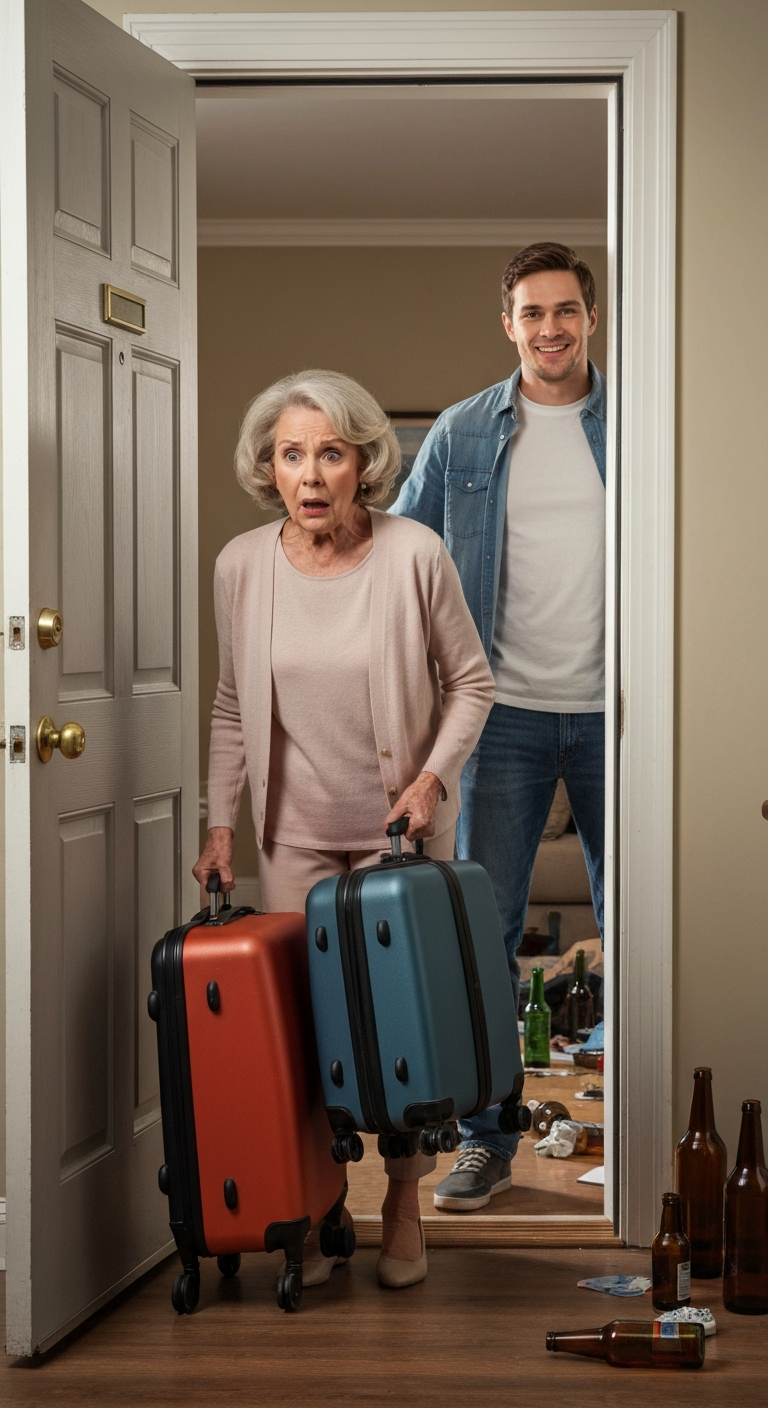 When I inherited 35 million dollars, I wanted to see my son’s true colors. I called and told him I’d lost everything and needed to stay with him. He said, “Sure, Mom, come over!” But when I showed up the next morning with my bags… I almost passed out.