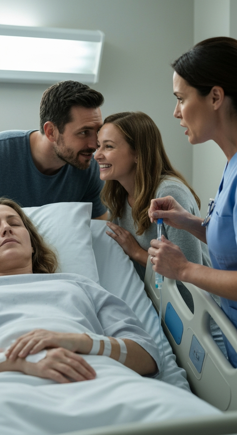 Pregnant Wife Dies in Labor —In-Laws and Mistress Celebrate Until the Doctor Whispers,“It’s Twins!..