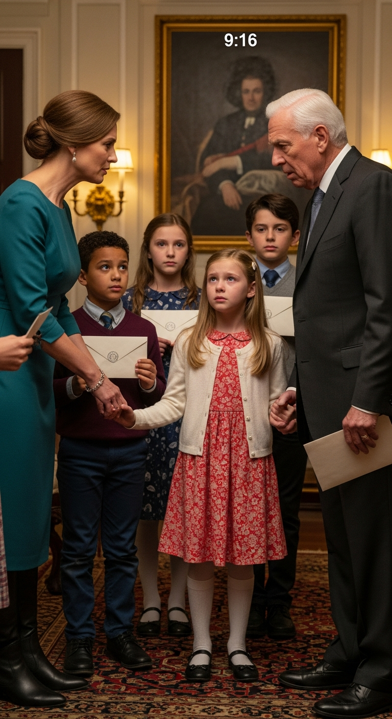 During The Will Announcement, My In-laws Handed Every Grandchild An Envelope… Except My 8-year-old. “We’ve Decided You Don’t Count As Family,” My Mother-in-law Said In Front Of Everyone. My Daughter Froze. We Didn’t Shout. We Acted. Three Days Later, Their Lawyer Called And They Went Pale.