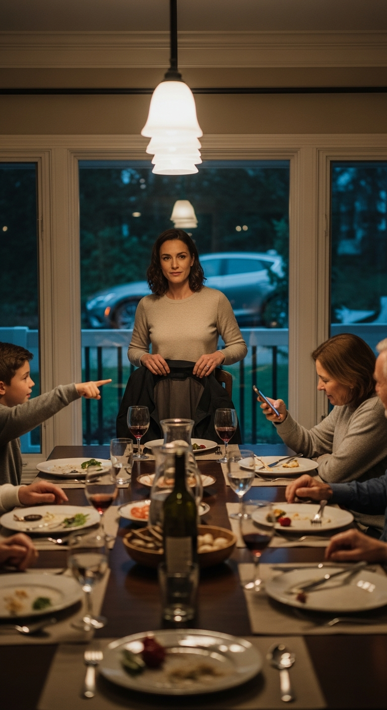 At Dinner, My Nephew Pointed At My Car And Said, ‘mom Says You Borrowed It From Your Boss.’ Everyone Snickered. I Smiled And Left Without A Word. That Night, Sister Texted, ‘don’t Forget The House Payment Is Due.’ I Replied, ‘everything Will Be Settled.’ They Had No Idea…