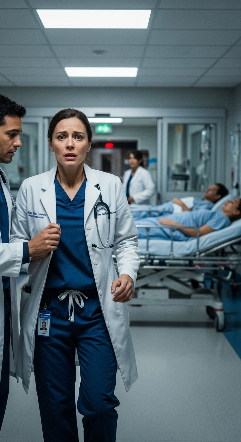 During my night shift, my husband, sister, and 3-year-old son were brought in unconscious. As I tried to rush to them, my colleague doctor quietly stopped me. “You shouldn’t see them right now.” In a trembling voice, I asked, “Why?” The doctor kept his head down and said, “I’ll explain everything once the police arrive.”