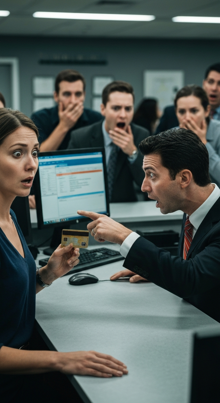 After the divorce, my husband threw me out without a cent. I went to use the old card my father had left me, but the banker turned pale and shouted: “Ma’am, quickly… look at this!” I was in shock when I discovered that….