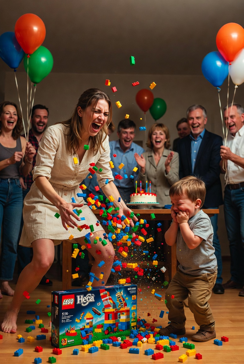 My sister broke all my son’s birthday gifts while everyone laughed―then my father took off his wedding ring and said four words that changed our family forever.