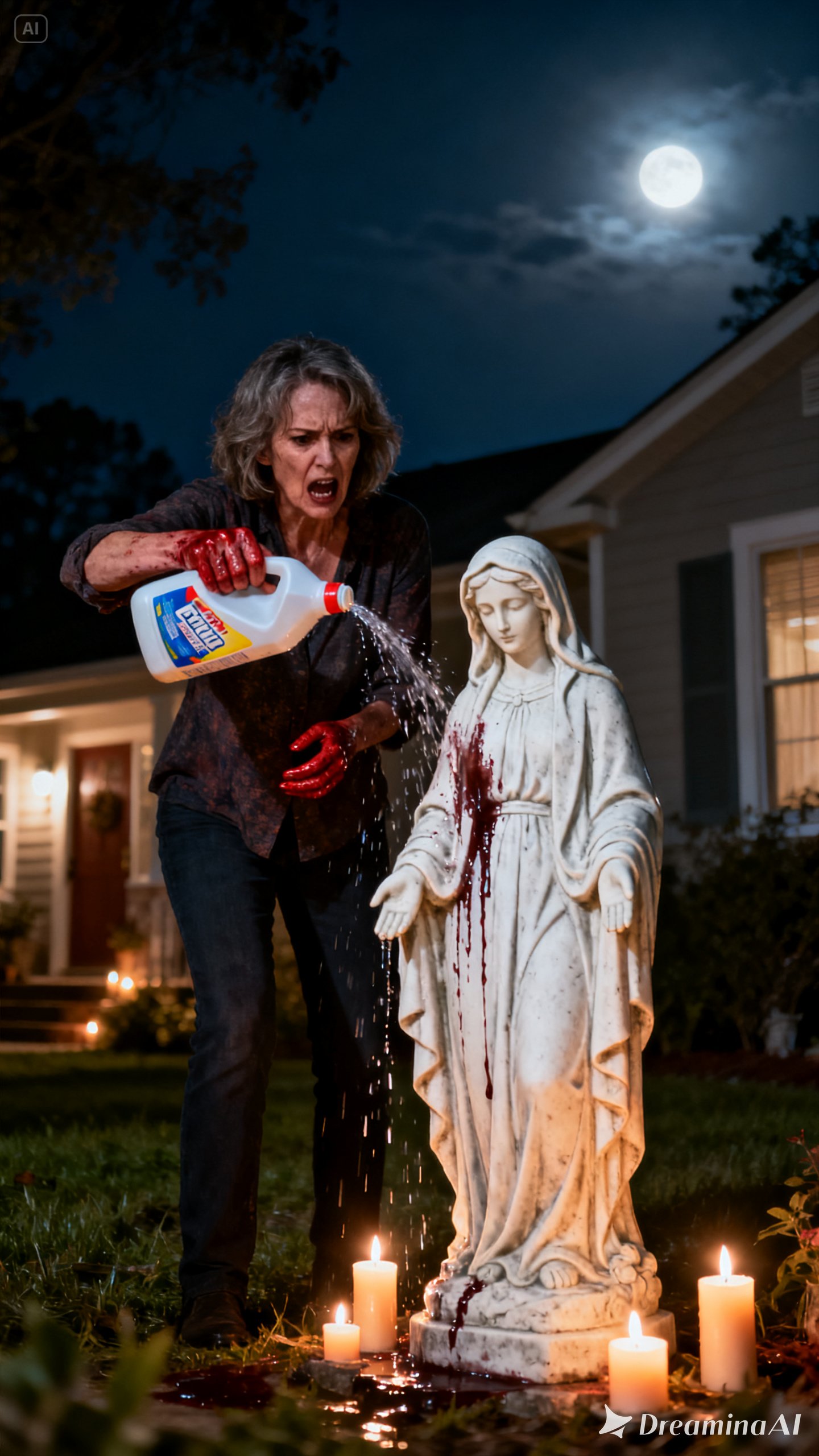 The Pastor’s Wife Who Poured Bleach on a Virgin Mary Statue — And Faced a Mysterious Burn