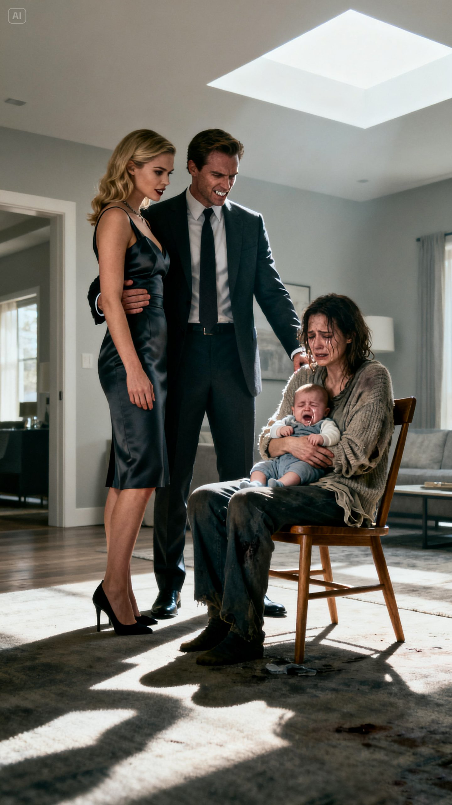 ‘You’re boring, and you smell like breast milk,’ my husband sneered as he packed his bags to move into a penthouse with his model girlfriend. I just smiled and continued feeding our son. He didn’t know that the ‘boring’ wife he left was actually the daughter of the city’s most feared mob boss, living in hiding. When I made one phone call to my father, his penthouse dream turned into a nightmare within an hour.