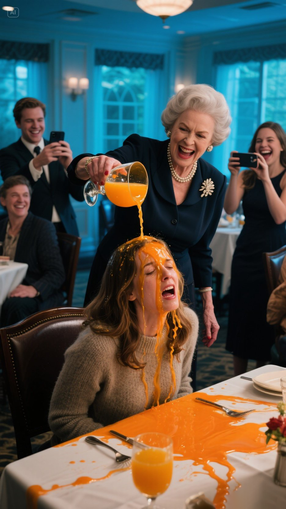 “Watch this,” my mom said, pouring coffee on me. “That’s how we treat trash.” Everyone recorded. I left quietly. They posted the video online — it went viral. Then people recognized me from Forbes. Now they’re all unemployed…