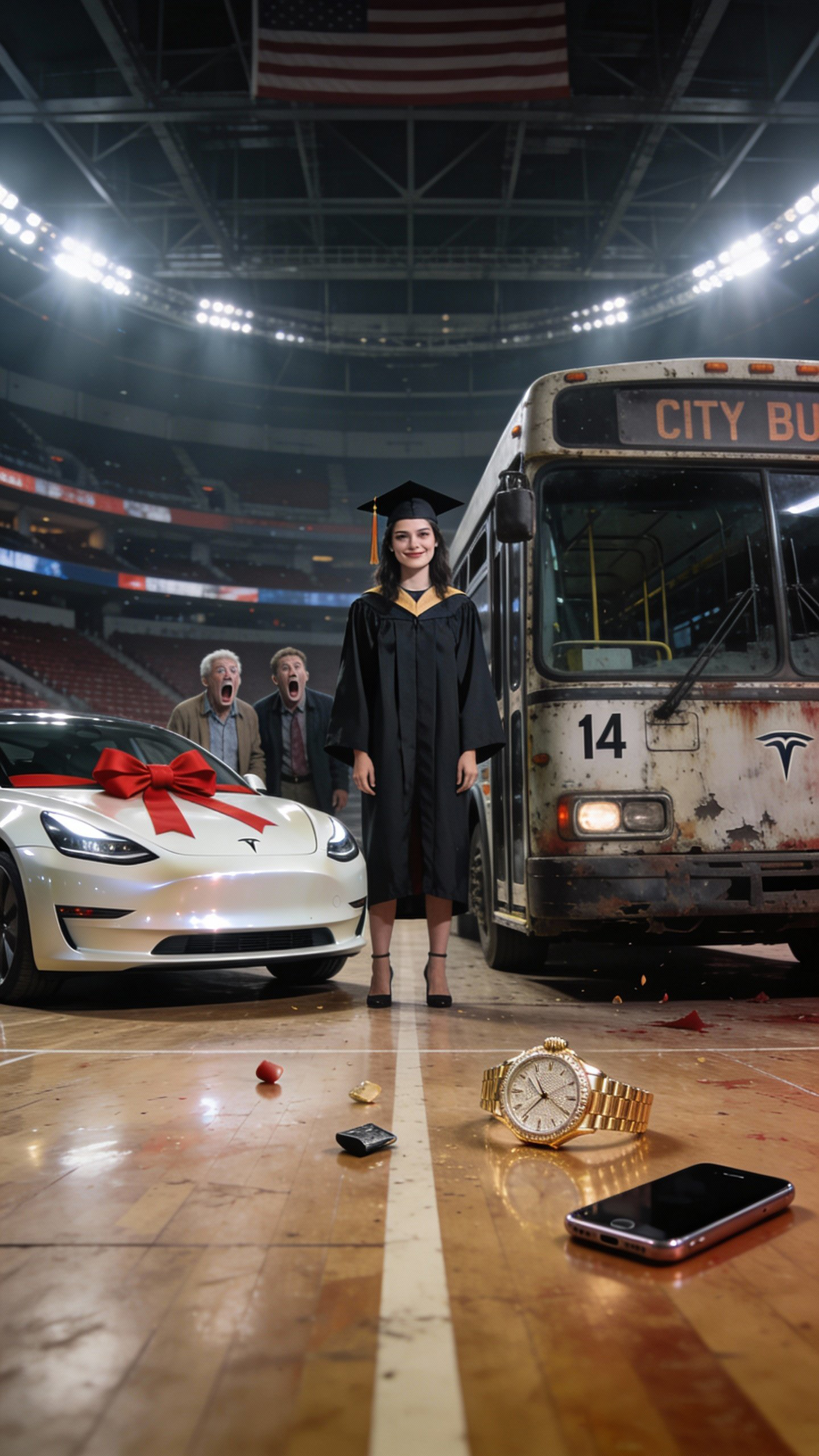 “Take the bus, we’re buying your sister a Tesla,” Dad said. At graduation, the Dean announced, “And now, our youngest billionaire graduate…” My parents dropped their programs.