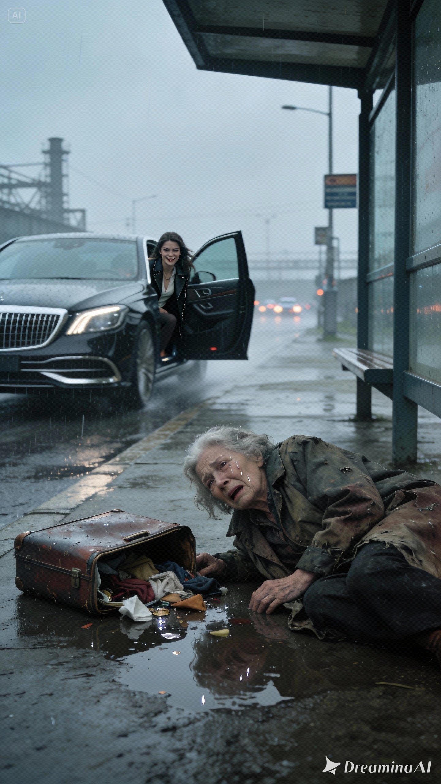 My daughter-in-law announced on New Year’s Eve, “We’re going to put you in a nursing home. You’re too old to be useful.” Heartbroken, I packed my bags and decided to run away. At the bus station, I couldn’t stop crying. A young woman asked if I was okay, so I told her everything. She made a phone call and said, “Dad, I found her. Yes, I’m sure.”