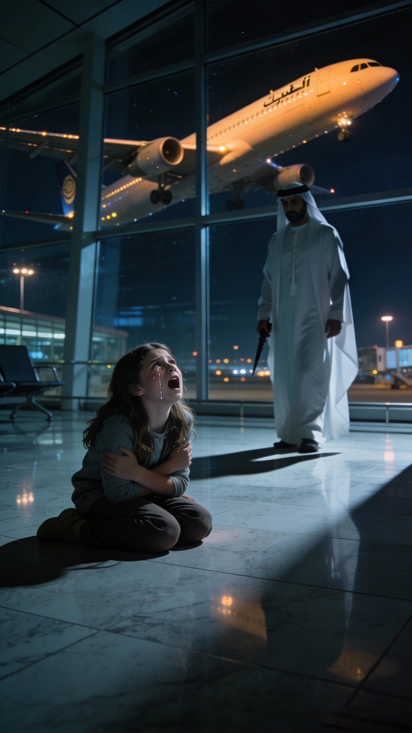 At 14, I was abandoned at the Dubai airport because of a joke from my envious brother. Broken and hungry, I met a strange Arab man: “Come with me. Trust me — they will regret this…” 4 hours later – FBI called in horror. Mom turned white when…