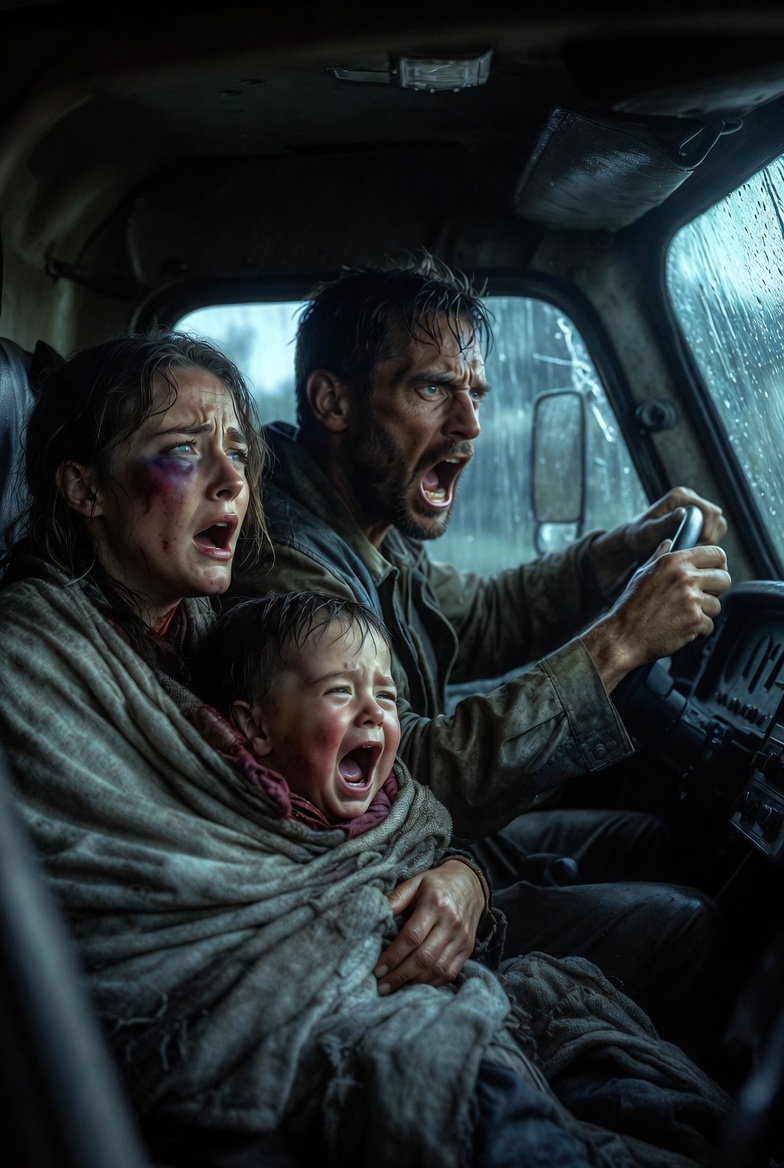At 4 a.m., my son-in-law texted me a location pin and two words: “Pick them up.” I drove to a deserted gas station and found my daughter huddled on the concrete, her body broken, shielding my three-year-old grandson from the freezing rain. I rushed her to the hospital, but it was too late. With her last breath, she whispered, “Don’t let them touch him.” I drove straight back to their house and loaded my shotgun. A debt like that could only be repaid in bl00d.