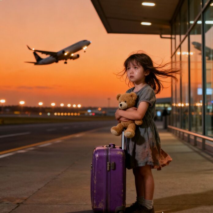 My mother abandoned me at the airport when I was just 8 — leaving me with nothing but a backpack, so she could fly off with her new husband and his kids. When she came back, my room was empty… and legal papers were waiting…