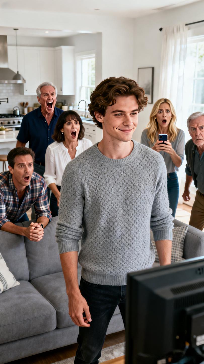 My dad scoffed, “He’s just a bartender,” when I arrived. I said nothing. Moments later, my sister’s husband shook my hand—then froze mid-smile. He stared at his phone and whispered, “That’s him…” Every laugh died. No one dared speak. Because the truth behind my job was finally catching up with them.