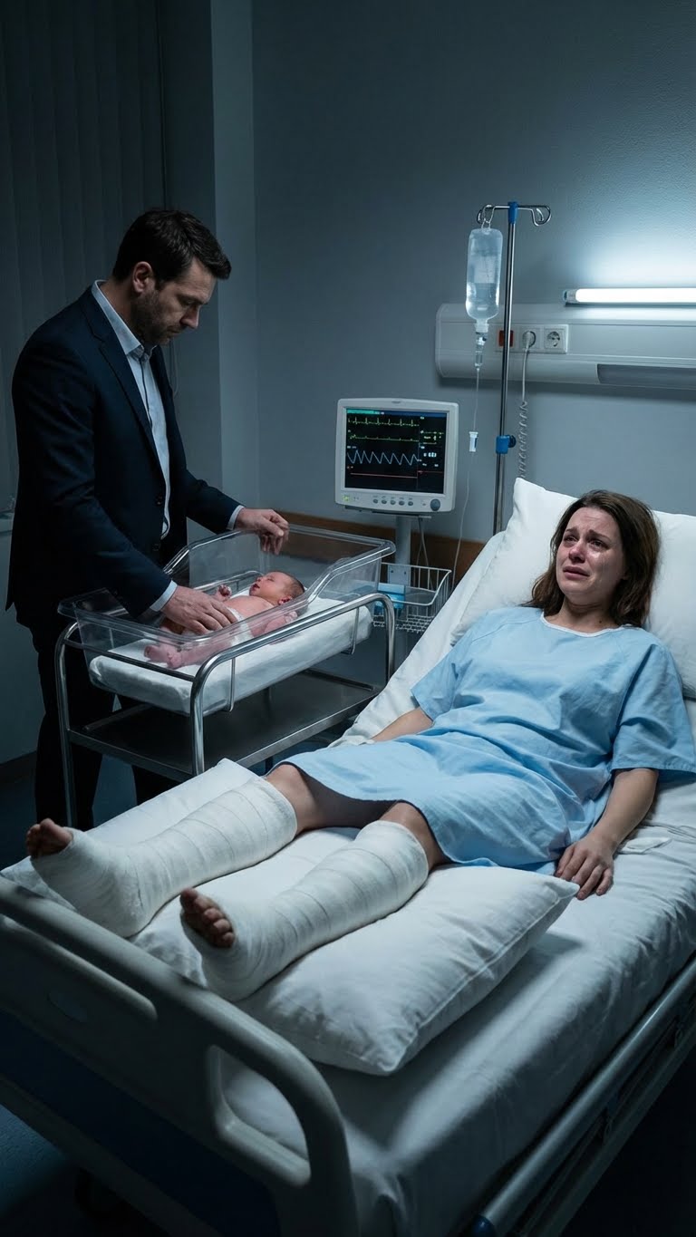 After a brutal car crash, I was rushed into the emergency room. My husband stormed in moments later, furious. “Cut the drama!” he yelled. “I’m not wasting money on this nonsense—get out of that bed!” He grabbed me, trying to yank me off the mattress. When I resisted, he drove both fists into my stomach. And what happened next… changed everything.