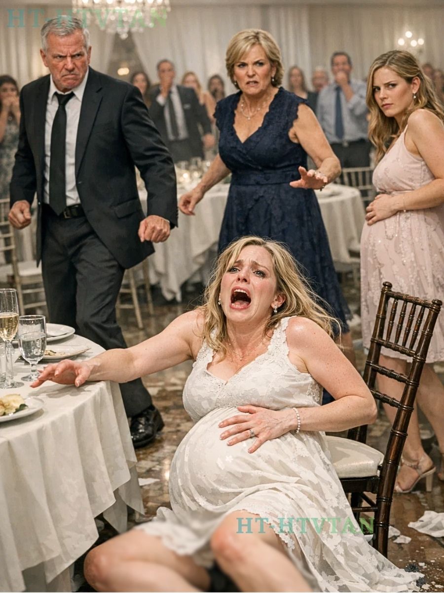 At my cousin’s wedding reception, we were seated having our meal when my family arrived late and started greeting everyone loudly. I was eight months pregnant and couldn’t stand up easily to greet them from my chair. My mother demanded, “Get up from that chair right now. Your sister needs to sit.” I refused. “She’s only 2 months pregnant. I’m 8 months.” I stayed seated. My father walked over and k/i/c/k/ed my chair hard from behind, making me f a. l l backwards. I landed on my pregnant belly and my water b r/ oke all over the floor. My mom…