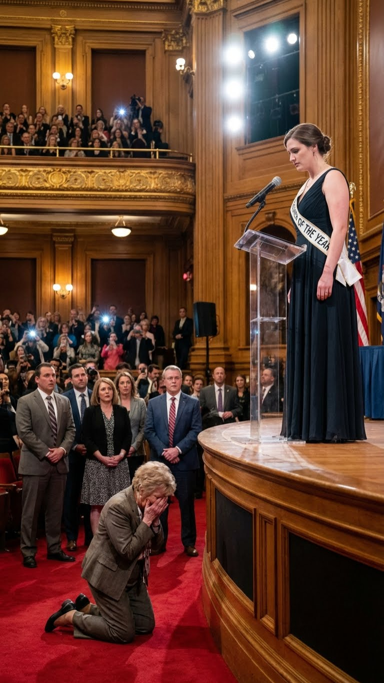 My mom sent a message in the family WhatsApp group inviting everyone to a Mother’s Day dinner, except me. She said, “All my children are successful except you. You chose to be a lowly teacher, and I no longer see you as my daughter.” I did not confront her. I disappeared for four years. When I was honored as Teacher of the Year, she showed up. “Surely you didn’t forget your mother?” she asked on stage.  I looked at her and spoke seven words that made her entire world collapse…