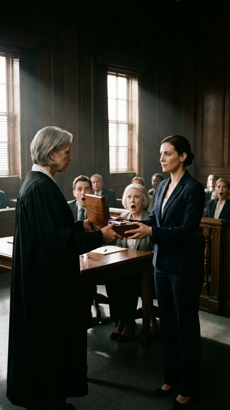 My in-laws sued me as a fake doctor. “She never studied. She bought that degree. She’s dangerous,” my mother-in-law sneered. I kept my cool—just gazed at the judge. She stood up gracefully. A shared secret. And then she handed me the sca;l;pel.
