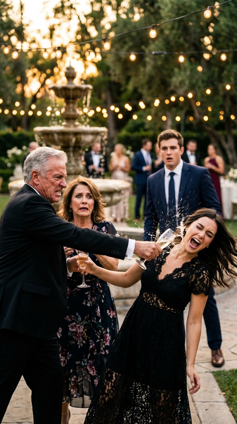 At my engagement party, my dad demanded my $50K wedding fund to bail out my “golden child” brother from a loan shark. When I refused, he sl;a;pped me in front of 70 guests.  I wiped the blo0d and smiled. “I don’t owe you,” I whispered, “you owe me, and I’m foreclosing on everything.”