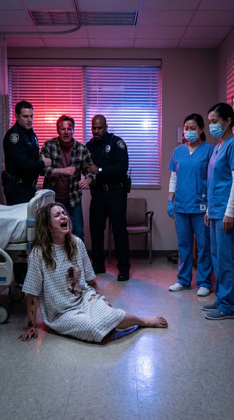 “Pay up or leave my house!” my father screamed while I was still ble;e;ding from surgery, and the moment the police walked into my hospital room, everything he had hidden for decades began to collapse.