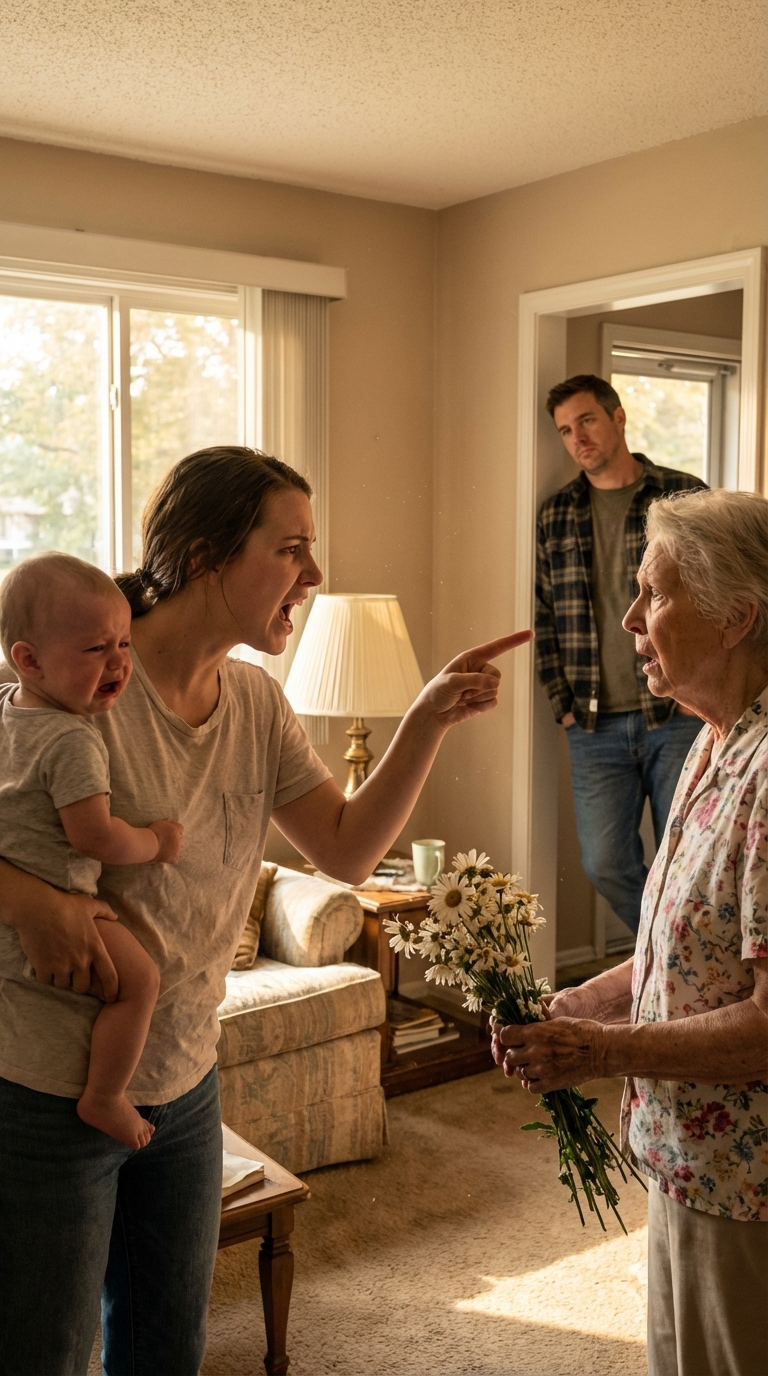 My son and his wife had lived in my house for eight years. When their baby was born, my daughter-in-law shoved my wife away and screamed, “Don’t touch him — you’re unclean!”…