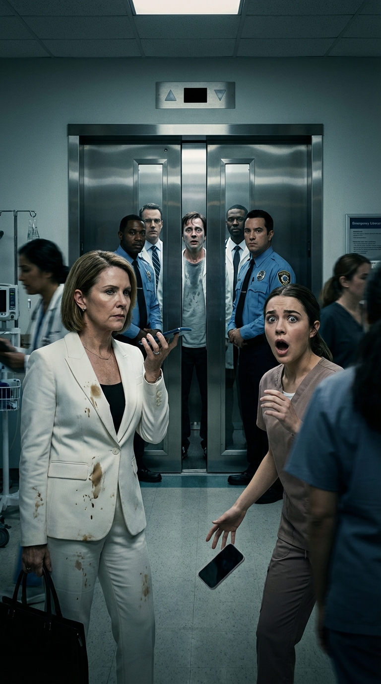 The intern threw coffee on me, then loudly proclaimed her husband was the CEO of this hospital. I calmly called my husband: “You should come down here. Your new wife just threw coffee all over me.”