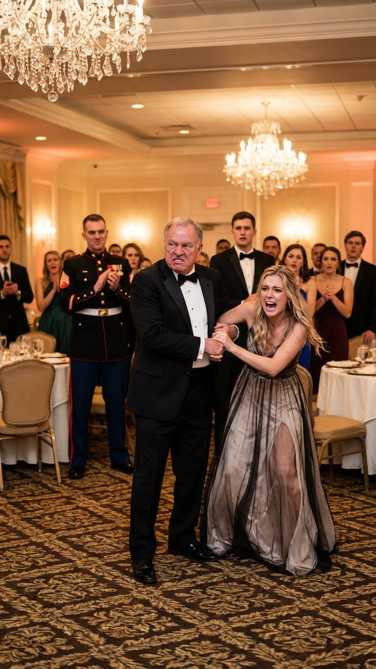 My dad punched me in the face—then dragged me out by my hair in front of 68 guests at my brother’s promotion party. My brother clapped and said: ‘You had it coming.’ No one stopped them. But they didn’t know… I made 1 calls. By morning, their lives were in ruins.