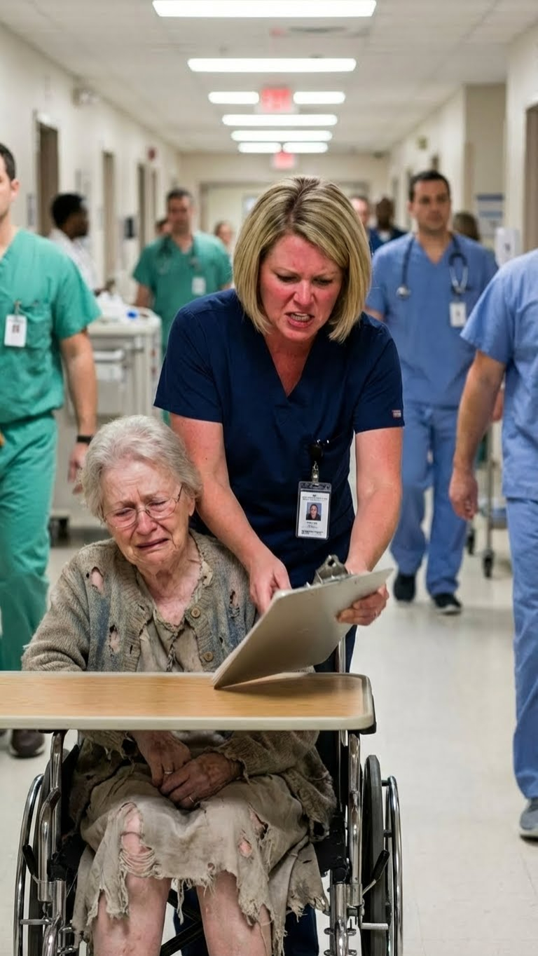 I never told my mother that I was the billionaire owner of the hospital where she was being treated. To the Head Nurse, she was just a ‘charity case’ with an unpaid bill. The nurse slapped my mother in the lobby, screaming, ‘Get out, you useless leech!’ I walked in just in time to see her fall. I knelt down, wiped the blo0d from my mother’s cheek, and looked at the nurse with de;a;d eyes. ‘You just slapped the mother of the man who signs your paycheck,’ I whispered. ‘Pray… Because by the time I’m done, you’ll wish you were the one in that wheelchair.’