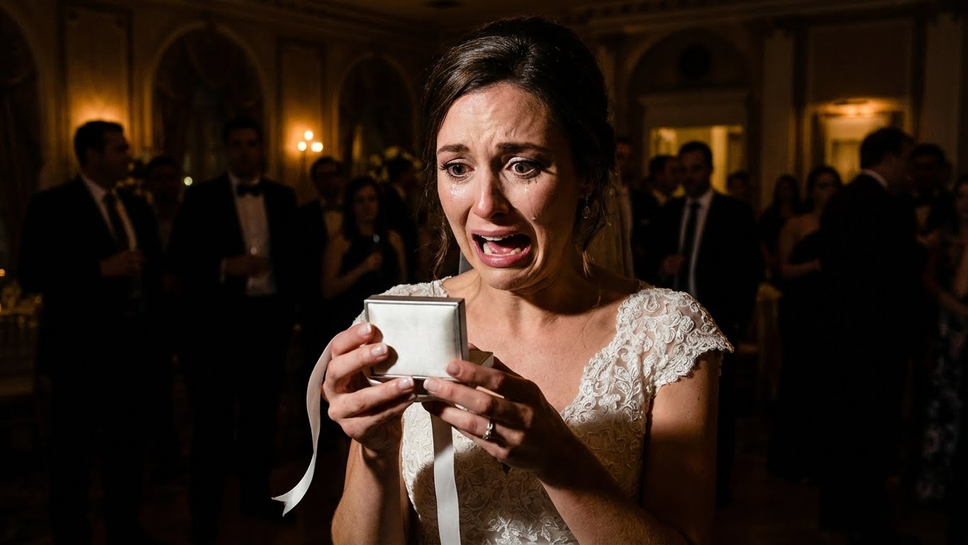 When I arrived my sister’s wedding and said my name, staff looked confused: “Your name is not here.” I called sister to ask, she sneered: “You really think you’d be invited?” So I left quietly, placed a gift on the table. Hours later, what she saw inside made her call me nonstop, but I never answered…