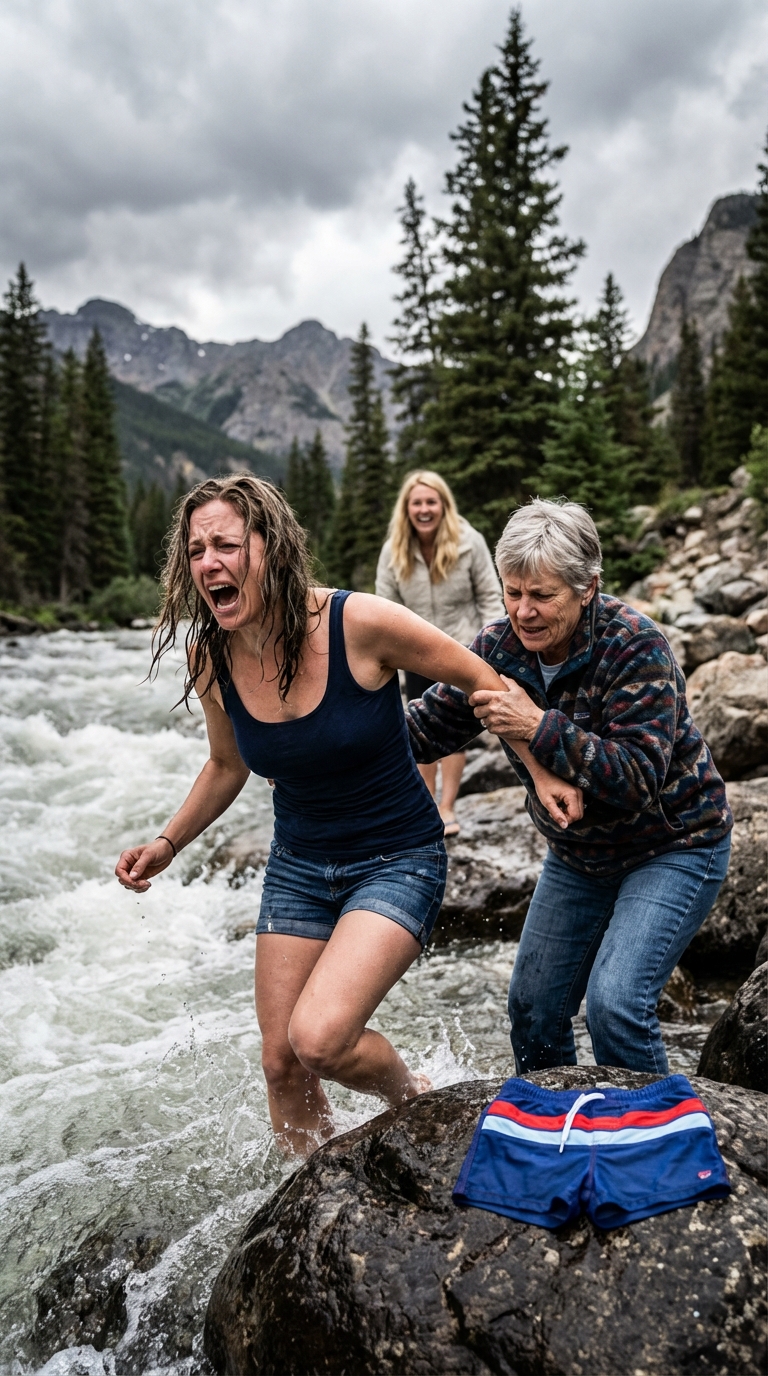 During a family camping trip, my mom and sister took my 4-year-old son to the river, saying they would “help him get used to the water.” They left him there alone and laughed it off. “Don’t worry, he’ll come back,” my sister laughed. “If he drowns, it’s his own fault,” my mom said. But my son never came back. A search team was called in. Hours later, the only thing they found was…