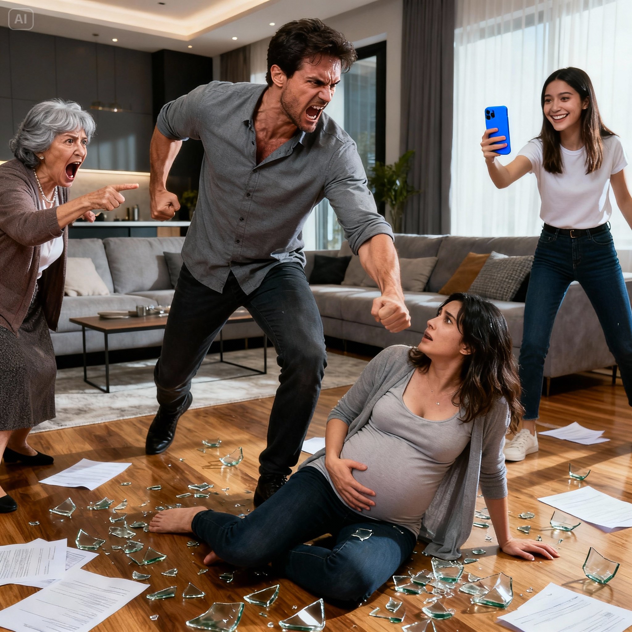 I was seven months pregnant when I won 600,000 euros in the lottery — and that very instant made the mask fall off my husband’s entire family. A slap, a fall, and my water breaking at their feet… but the only thing they cared about was the money. I thought that day I was going to die. But I got up, I fought, and I turned the pain into my greatest strength.