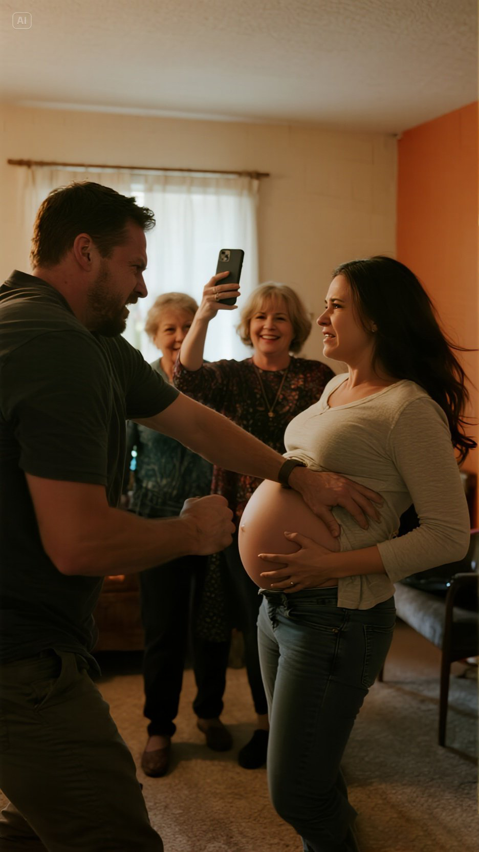 When I was 8 months pregnant with twins, I won a $750k lottery. But my mother-in-law demanded I hand over the money to her. When I refused, my husband sla;pp;ed me hard across the face. I stum;b;led, my pre;gn;ant belly hit the s;ha;rp edge of the table, and my water b;roke. My sister-in-law started filming, smiling with excitement. I warned them they’d regret it. Soon, but what my husband did next, will send chills down your spine…