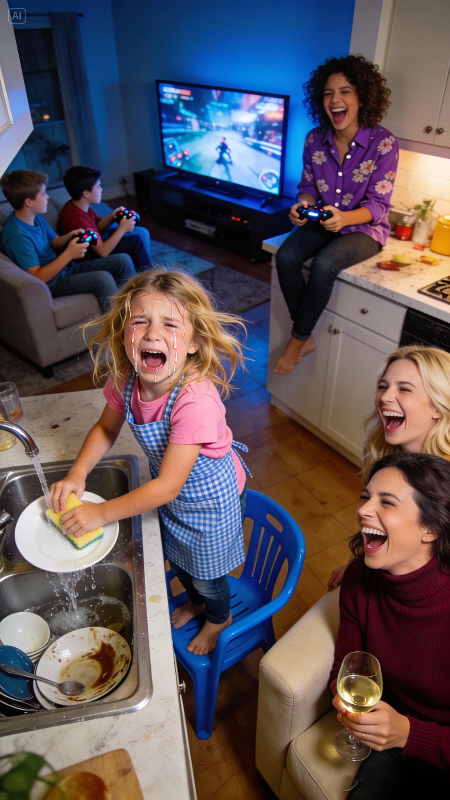 I left my daughter with my family for one weekend. I returned to find her sobbing at the sink, scrubbing their dishes while they watched. ‘She’s a maid now!’ my mother cackled. I walked out without a word, straight to my car. They thought I was weak. They had no idea the phone call I was about to make would shatter their lives irrevocably.