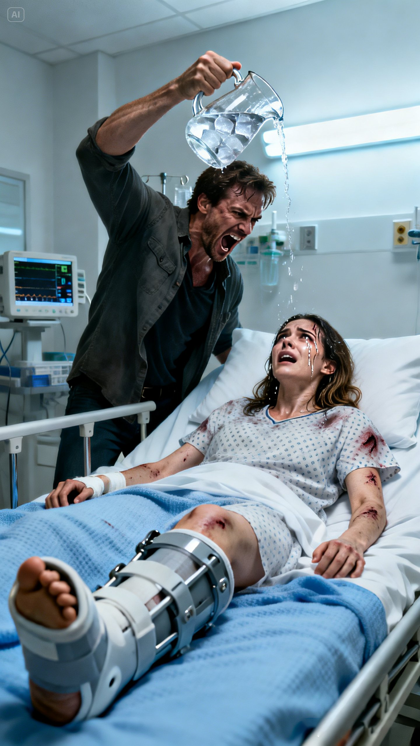 My legs were cr;ush;ed in the car crash. My husband looked at my casts and sneered. “I’m not wasting my youth pushing a cripple around,” he shouted. He grabbed the pitcher of ice water and du;mp;ed it over my head, then sm;a;shed the glass jug against my bandaged leg. “Sign the house over to me and get out!” I cried out in pain, but then I remembered the dashcam footage from the accident proved he was the one driving…
