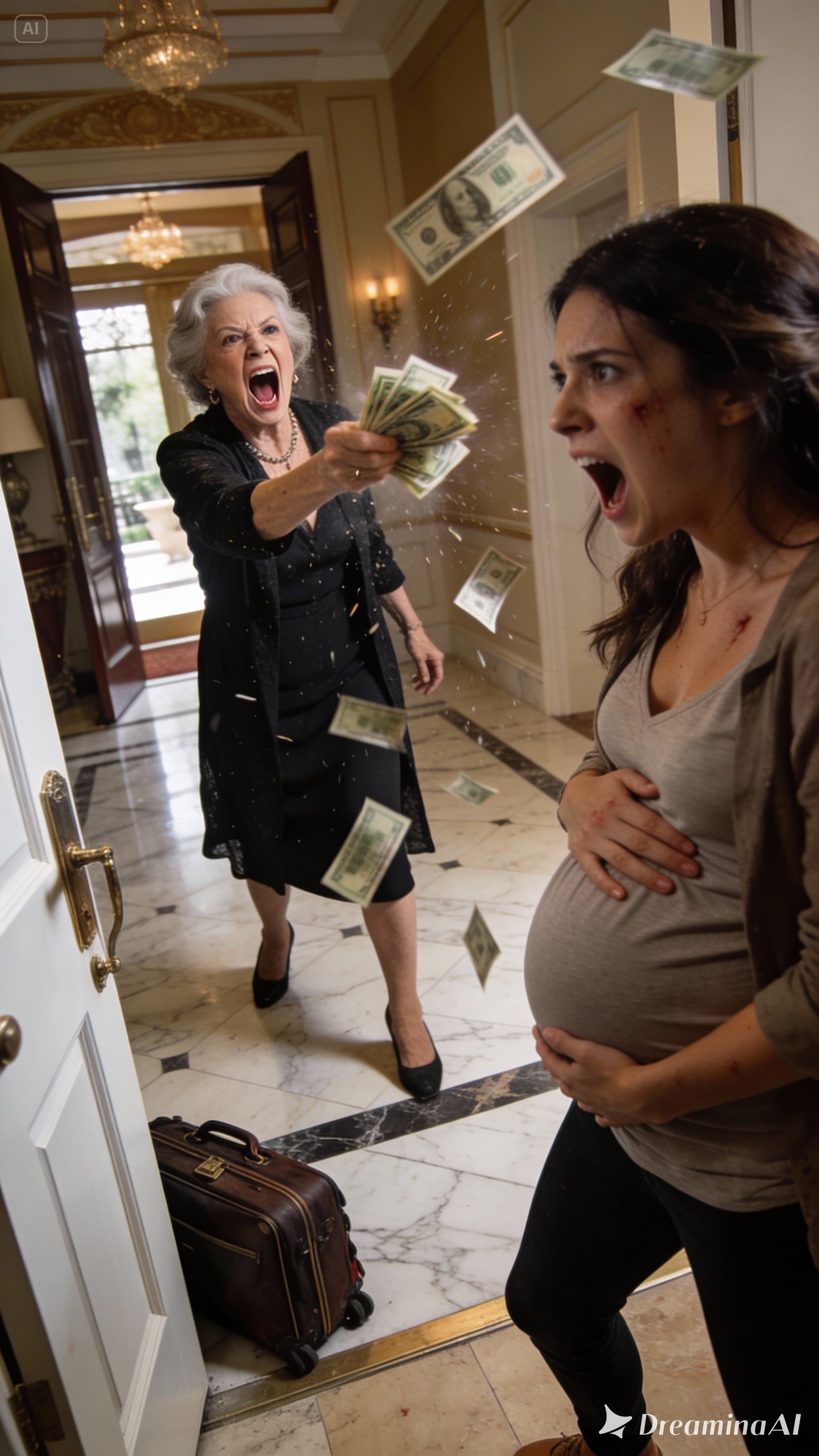 My husband passed away suddenly when I was 4 months pregnant. My MIL ordered me to get rid of the baby and threw me onto the street. But the doctor, after examining me, told me: “Don’t give up on baby. Come with me…”