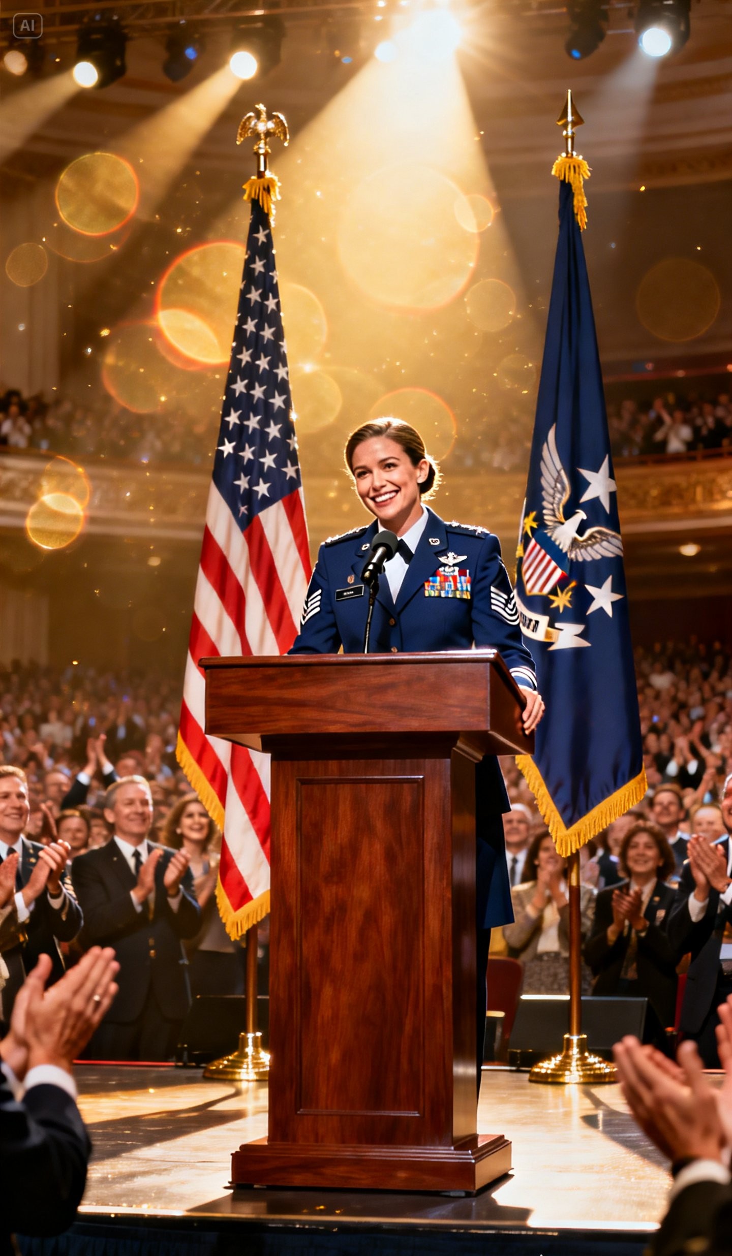 I invited my family to my military award ceremony. My dad laughed, “Why go? You’re just a lowly secretary in a uniform.” My sister added, “We’re busy going to a real dinner.” I smiled and said, “That’s fine.” That night, while they were eating at an Italian restaurant, my dad scrolled through Facebook and froze. A relative commented, “Wait, isn’t that Emily? I thought she was just an admin?” My dad turned pale. He realized the “secretary” was a hero, and the empty chair beside me was their shame.