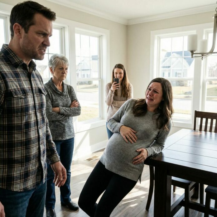 Winning $850,000 while eight months pregnant should have been the happiest moment of my life. Instead, it turned into a nightmare. My mother-in-law claimed the money, my husband slapped me, and I fell, my belly striking the corner of the table. My sister-in-law was filming, grinning. I warned them they’d regret it — but no one believed me. Until…