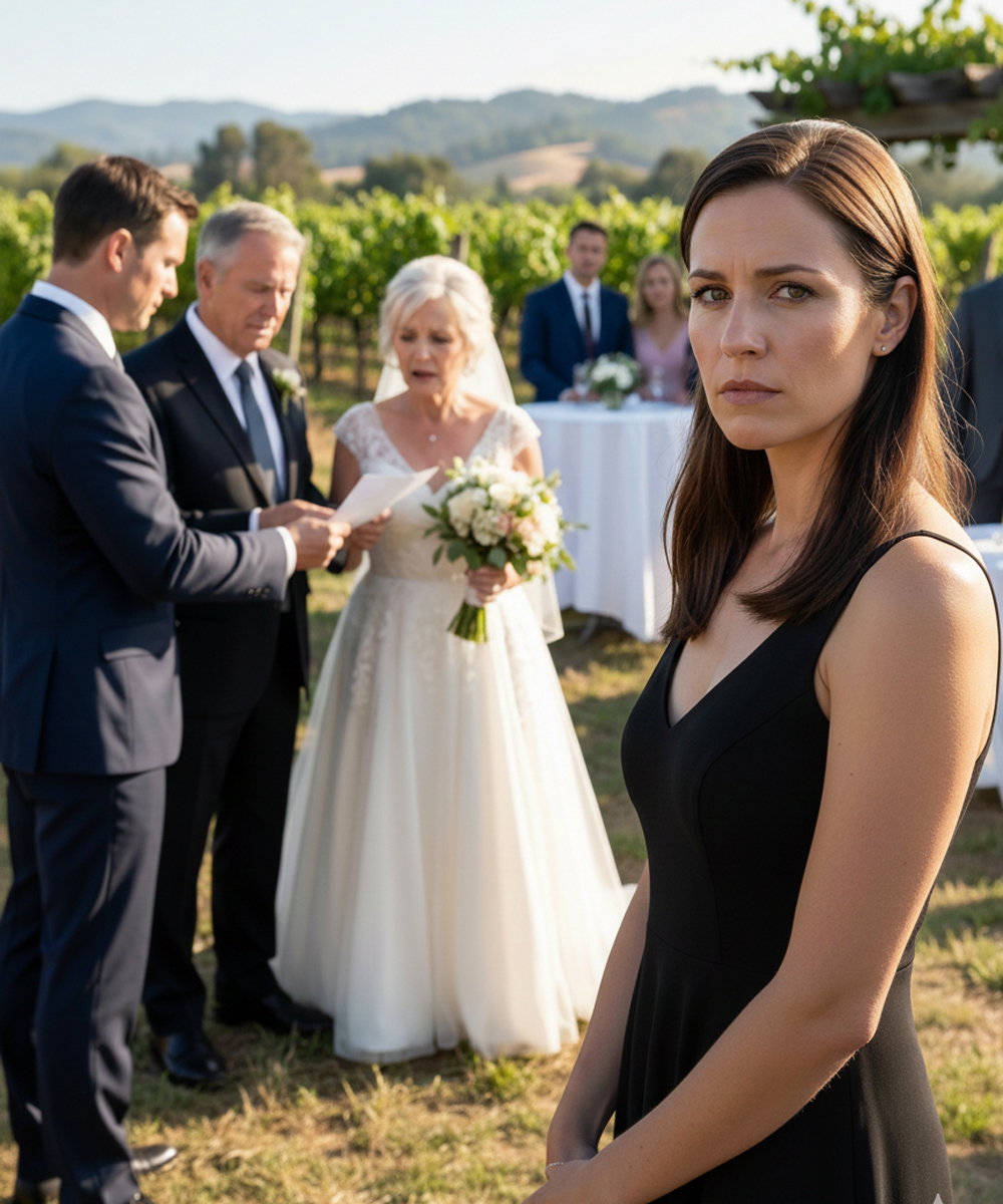 My husband divorced me to marry my own mom. Everyone told me to move on, but instead… I showed up at their wedding. And as she said, “I do”, they had no idea what I had already done.