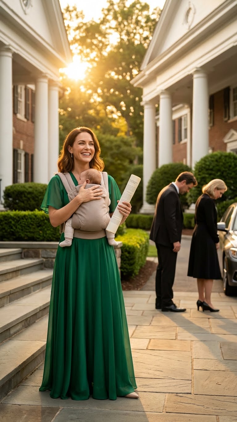 At my baby shower, my husband leaned in and whispered, “The baby isn’t mine,” then walked out holding my cousin’s hand. I was eight months pre/gnant—stunned. But nine months later, everything changed…