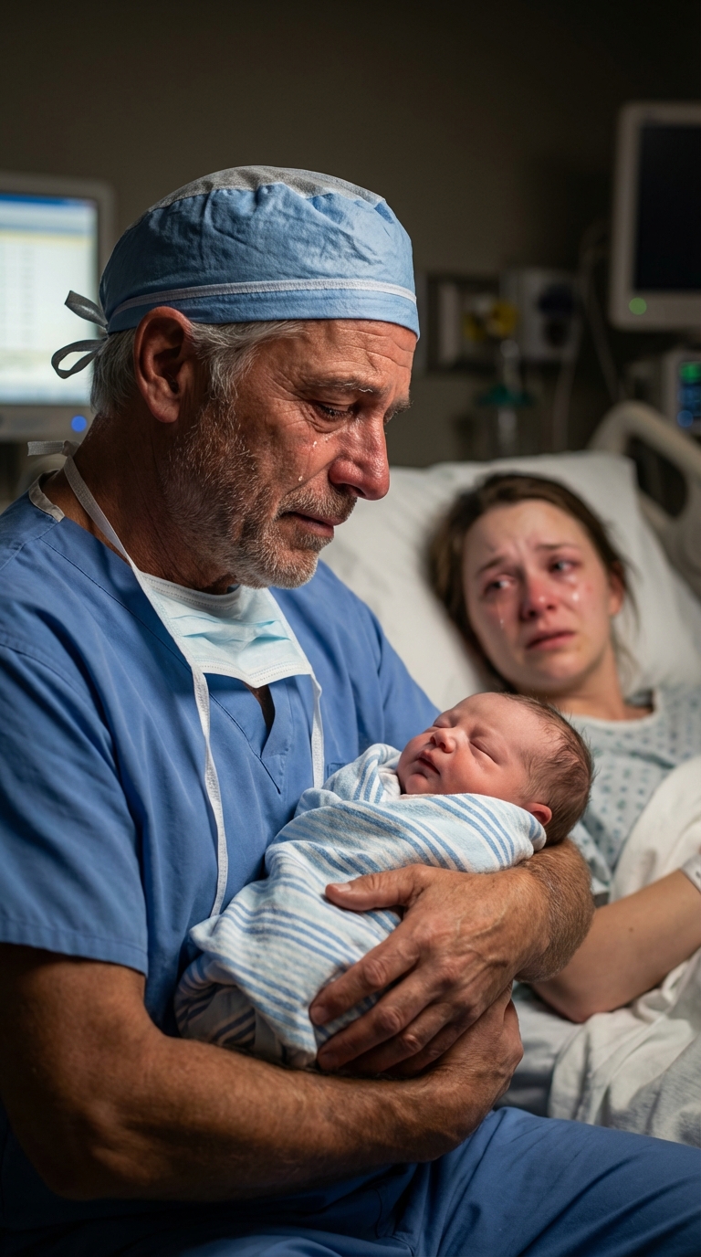 My boyfriend abandoned me the very night I found out I was pregnant. I thought he was just a broke coward, but I was so wrong. Nine months later, I had just given birth completely alone when the hospital’s Chief of Medicine walked in. He took one look at my newborn’s face and burst into tears. My penniless ex wasn’t who he claimed to be. He was..